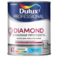 Матовая краска для стен Dulux Professional Diamond база BW 1 л