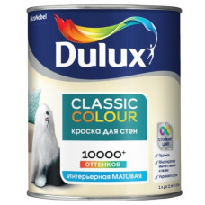 Краска для стен и потолков Dulux Classic Colour BW цвет белый 1 л